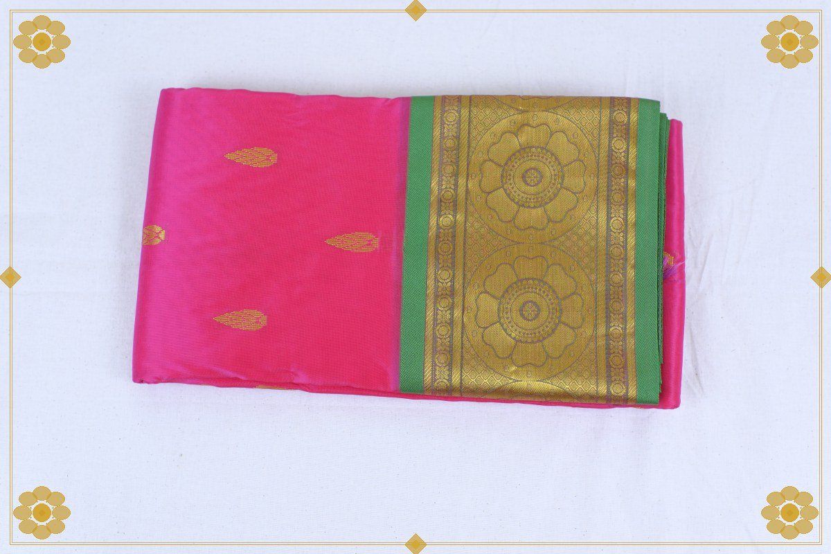 6 Gajam Single Side Saree