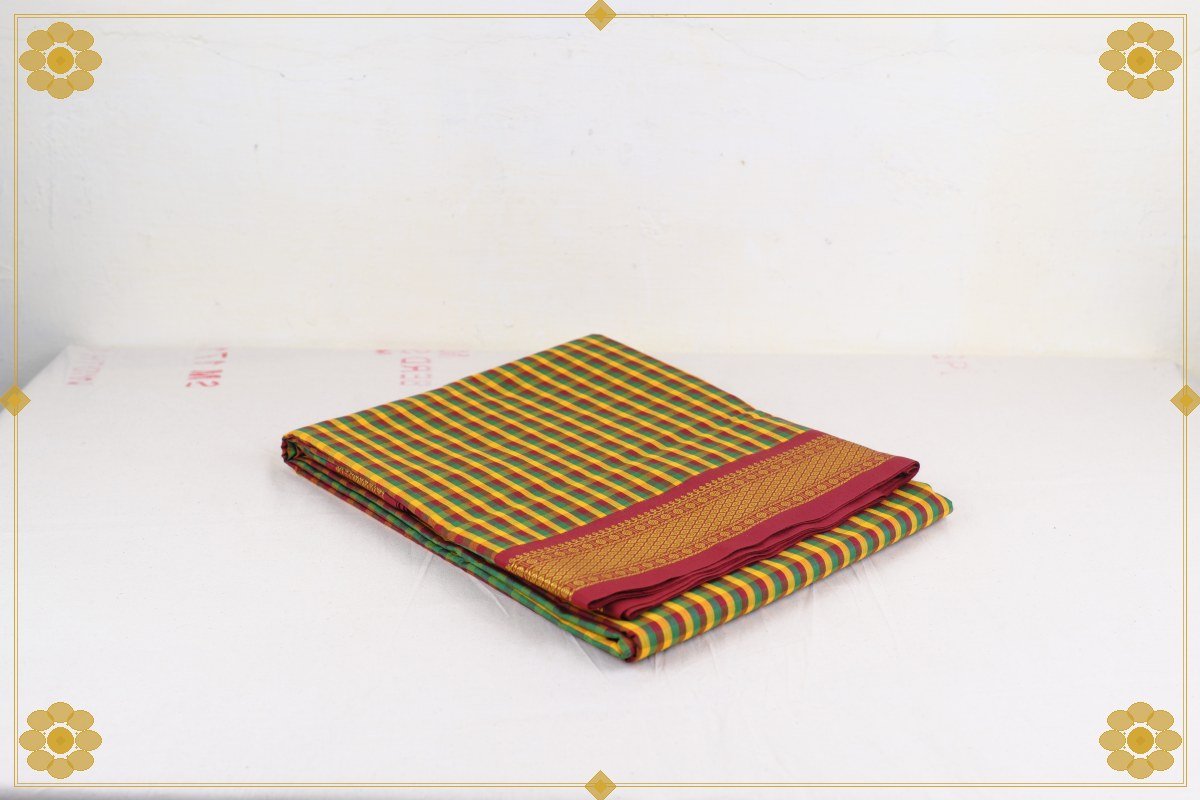 9 Yards Mix Saree