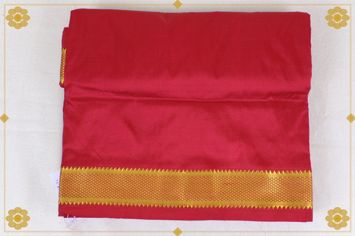 20 Mullam Pure Silk Muhurtha Saree