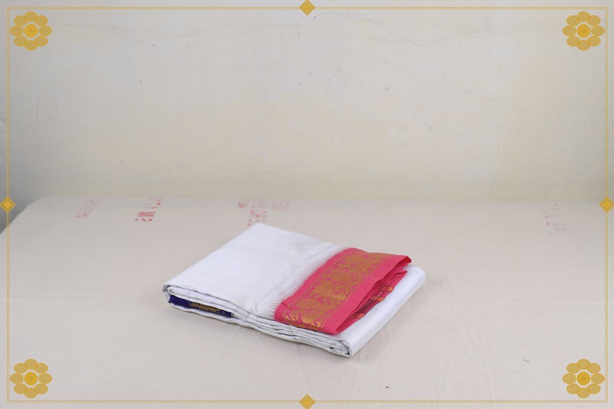 9x5 Fancy Pure Silk Dhothi