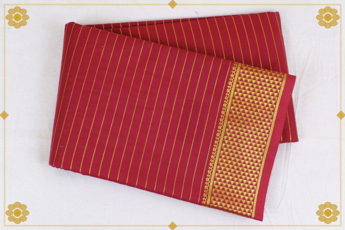 6 Gajam Mix Silk Saree
