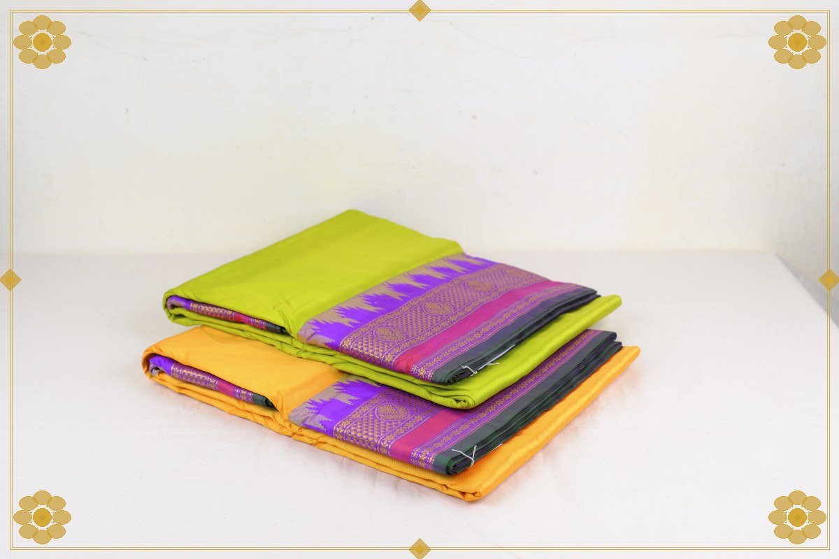 20 Mullam Pure Silk Saree