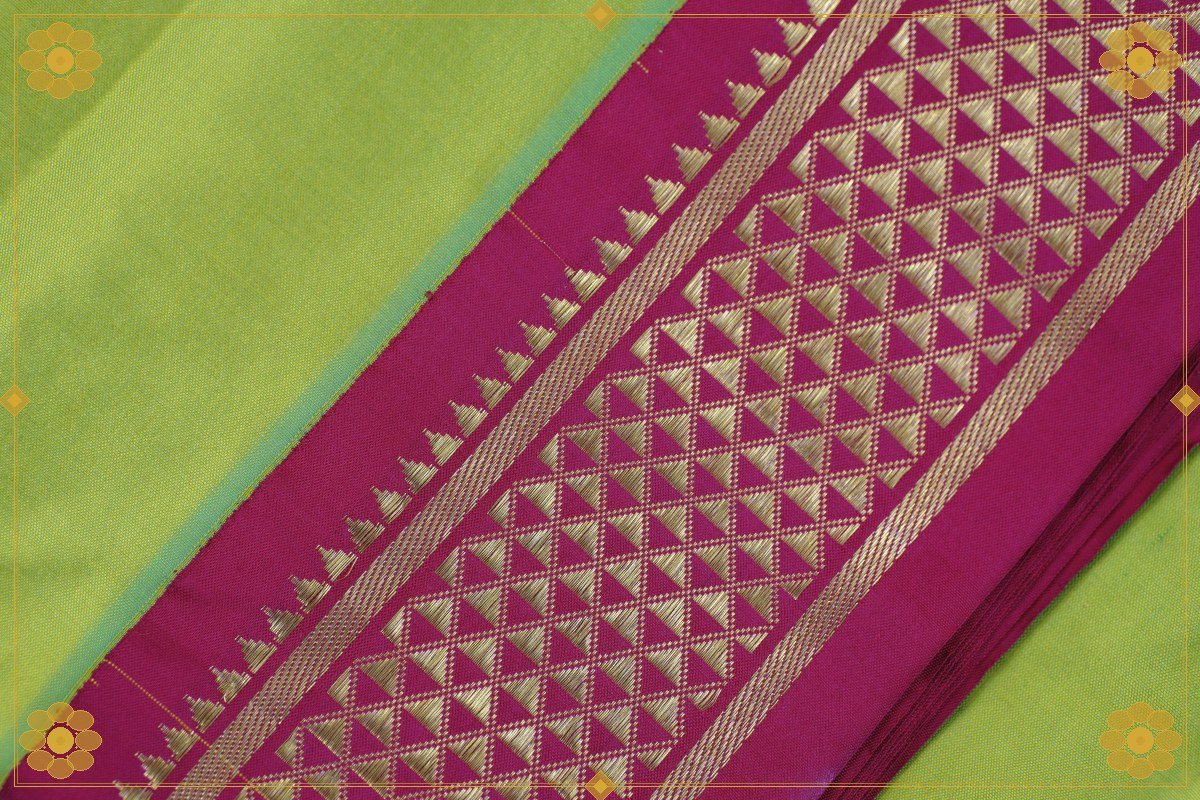 10 Gajam Pure Silk Saree