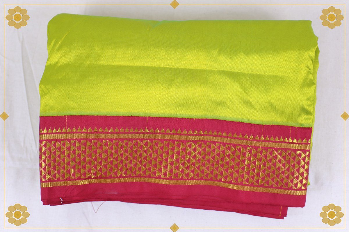 20 Mullam Pure Silk Saree