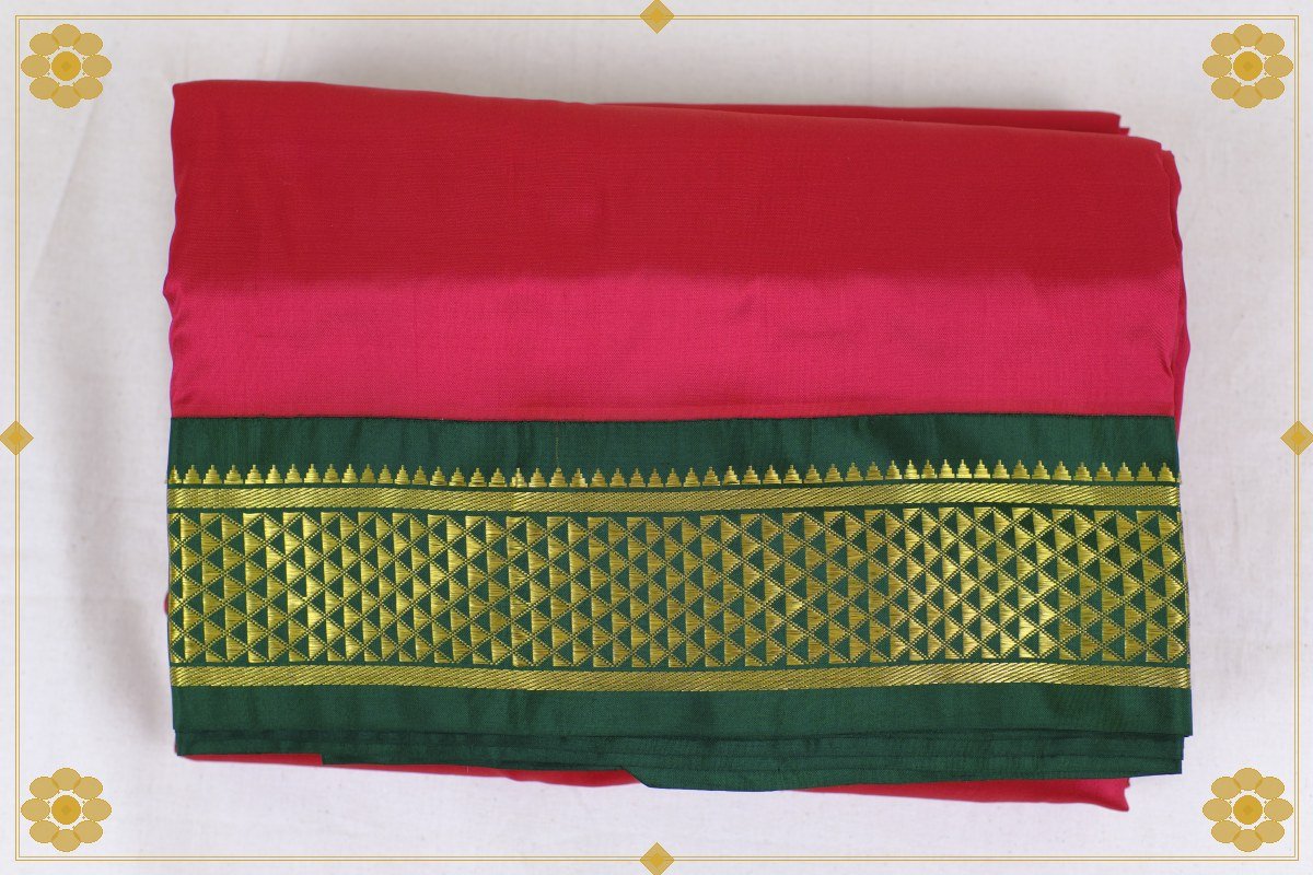 20 Mullam Pure Silk Saree
