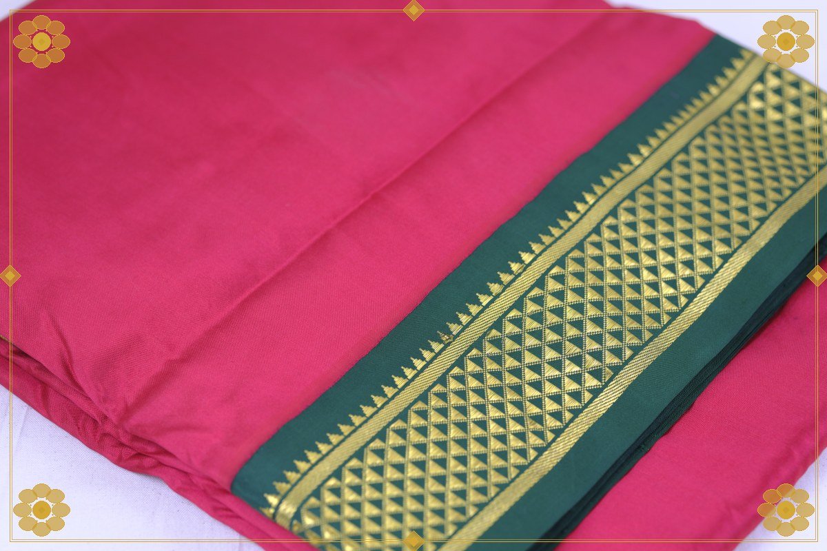 20 Mullam Pure Silk Saree