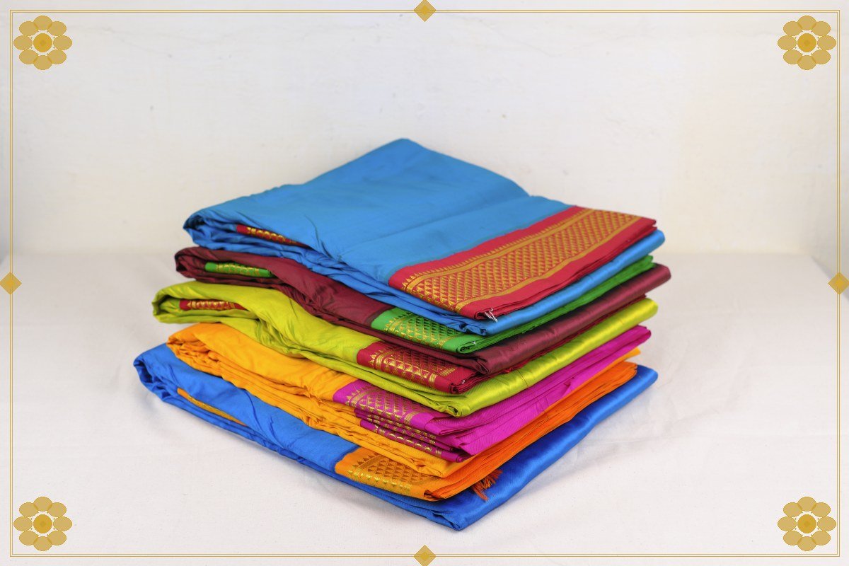 Mullam Pure Silk Saree -madam 1