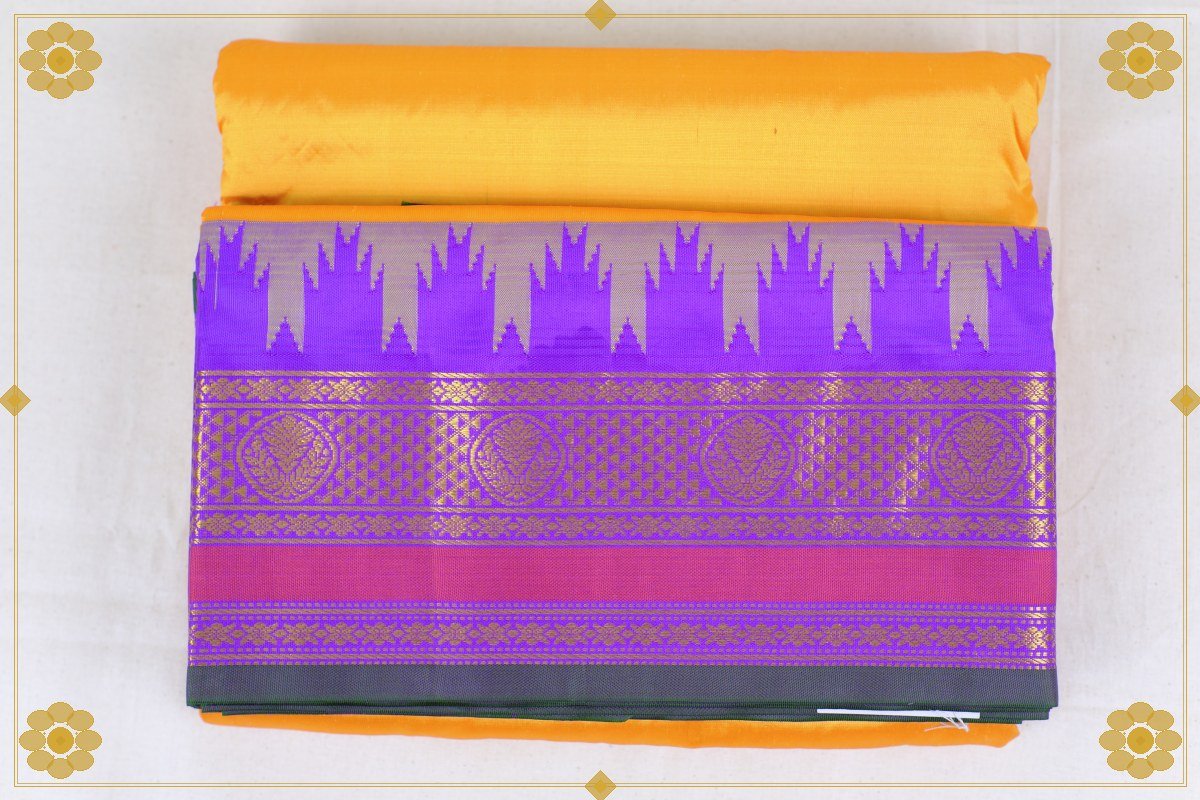 20 Mullam Pure Silk Saree