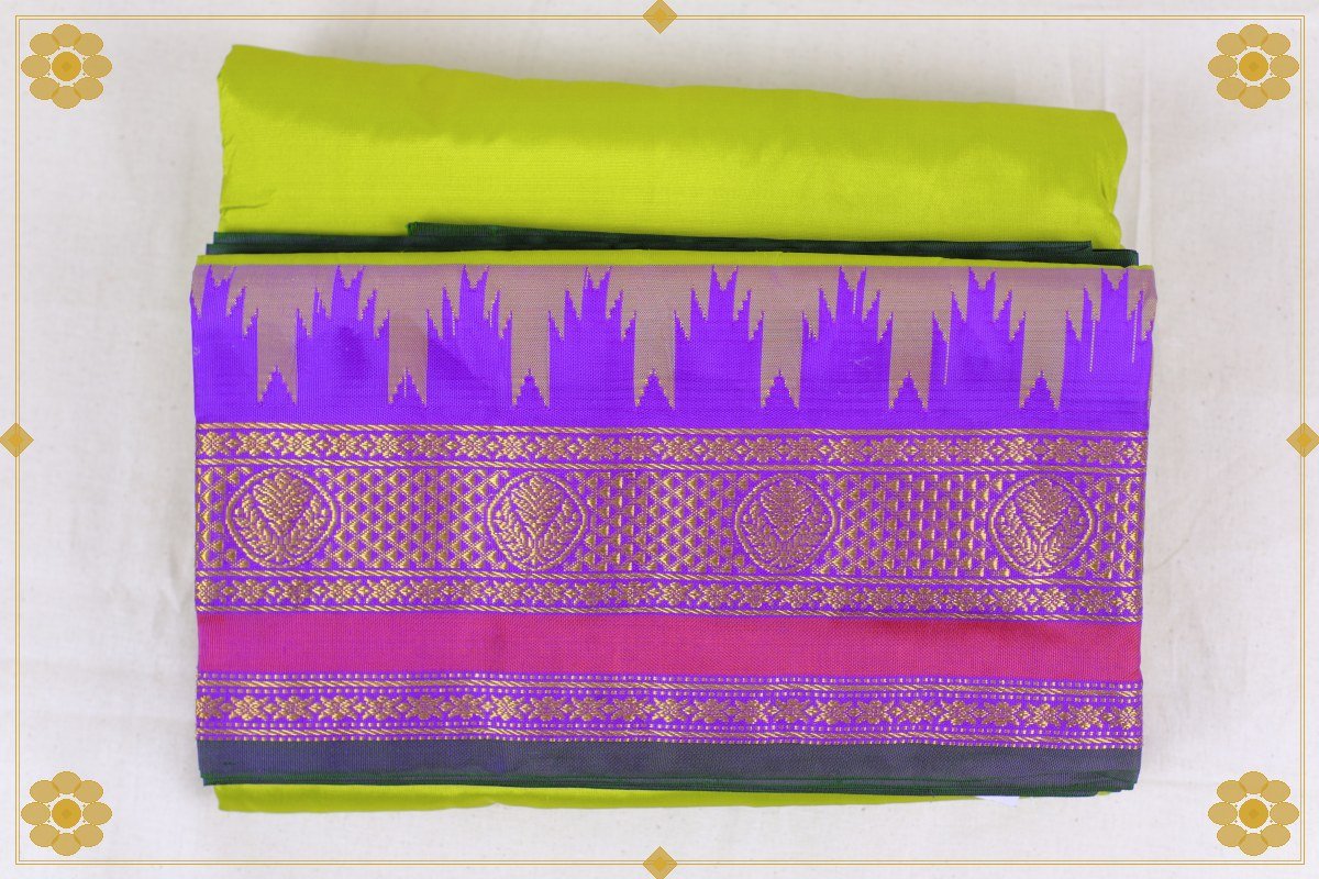20 Mullam Pure Silk Saree