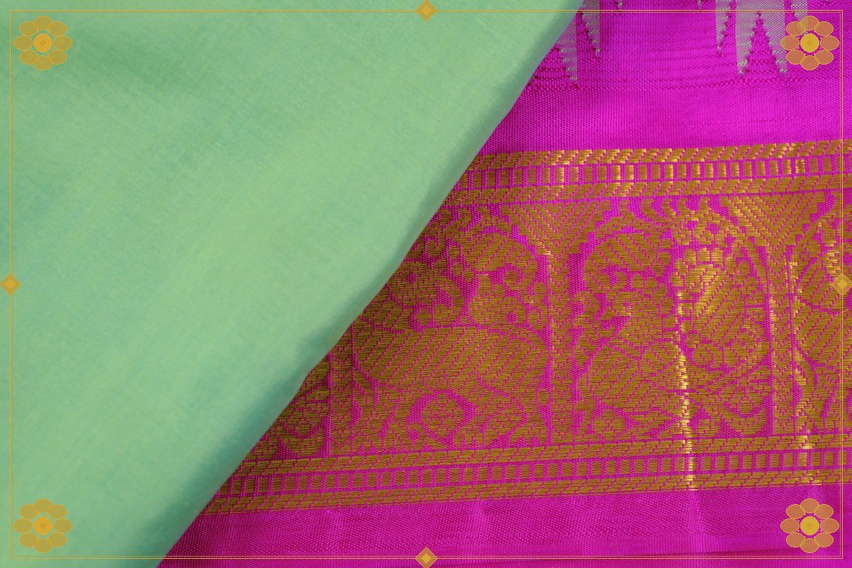 10 Gajam Pure Silk Saree