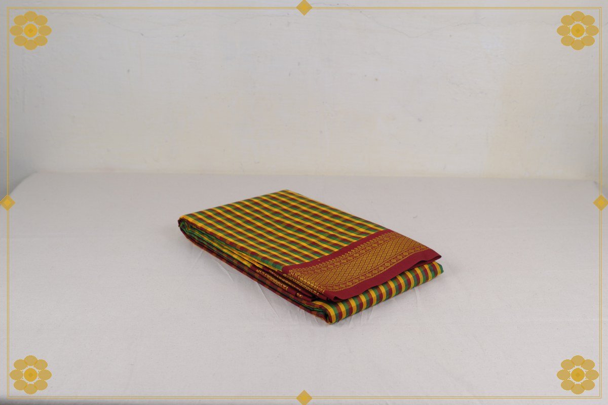 6 Gajam Mix Saree