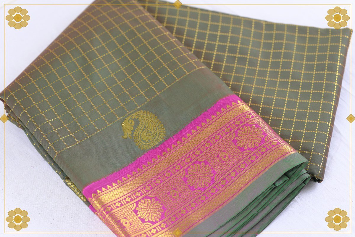 6 M 6 Gajam Mix Saree