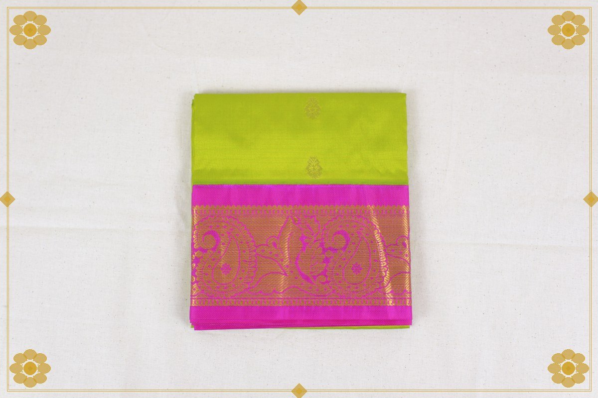 Pure Silk Pavadai- Up To Age 5