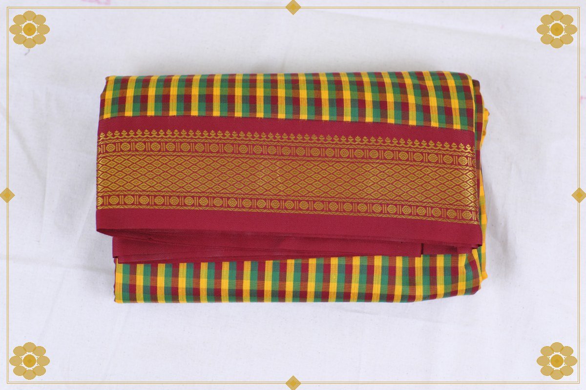 10 Gajam Mix Saree