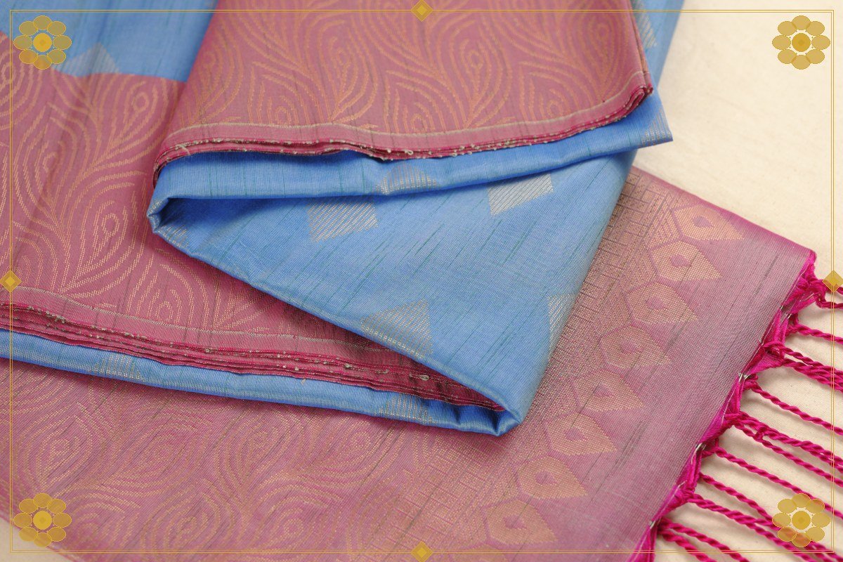 6 Gajam Fancy Saree
