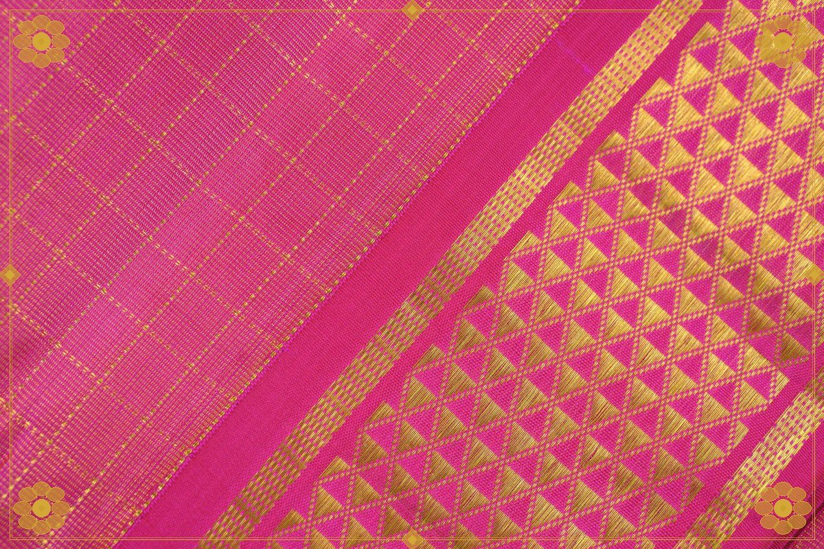 10 Gajam Pure Silk Saree