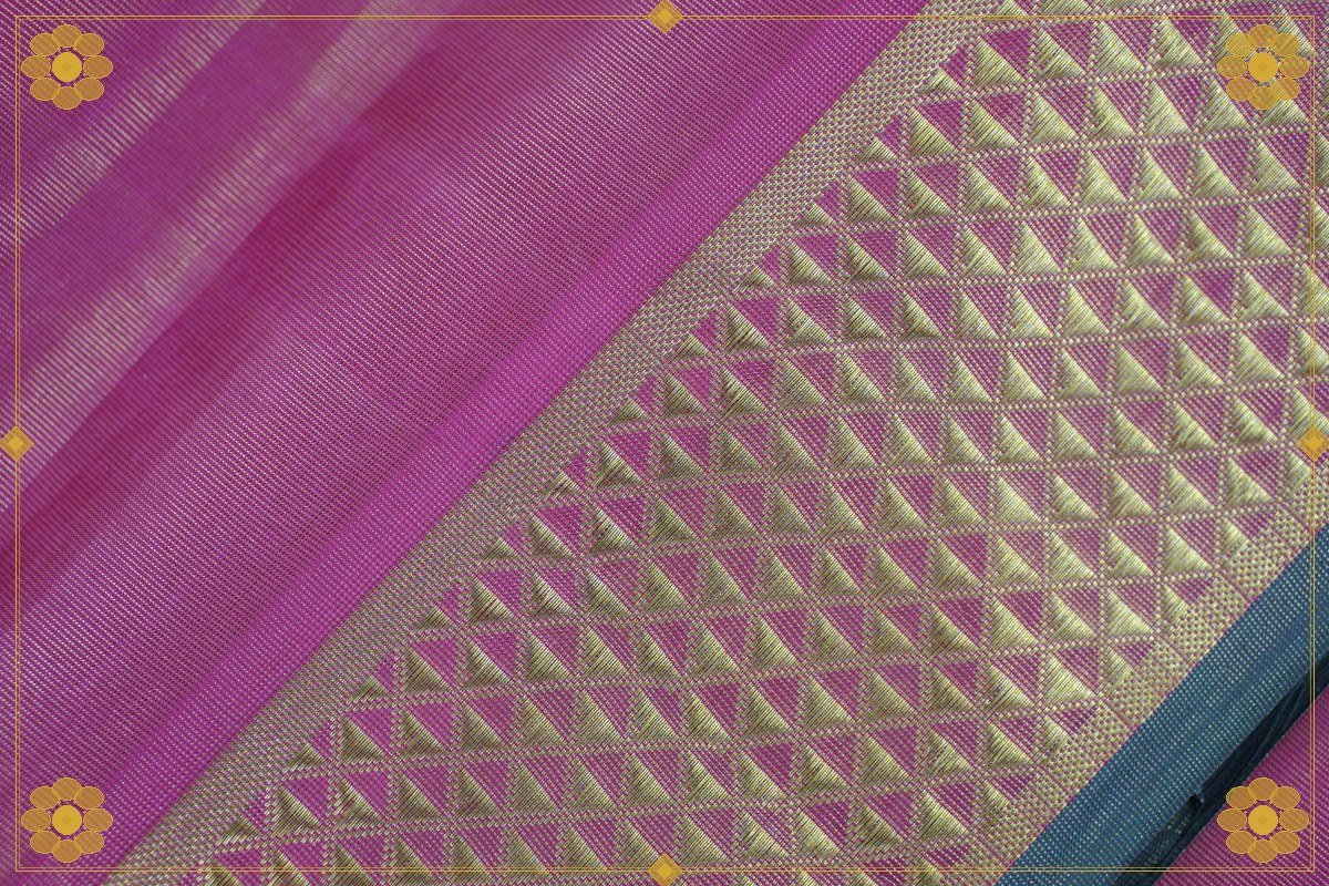 10 Gajam Pure Silk Saree