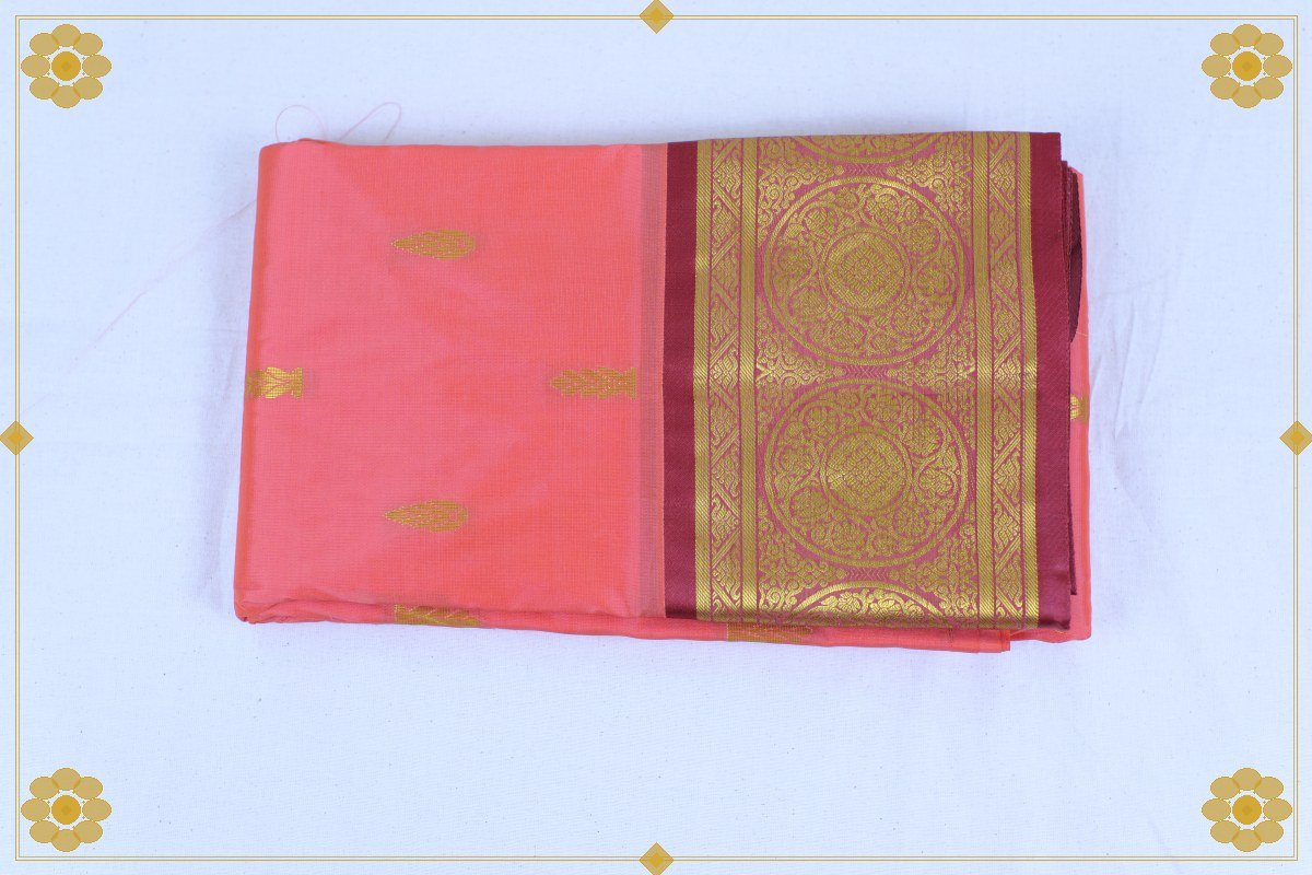6 Gajam -single Side Saree