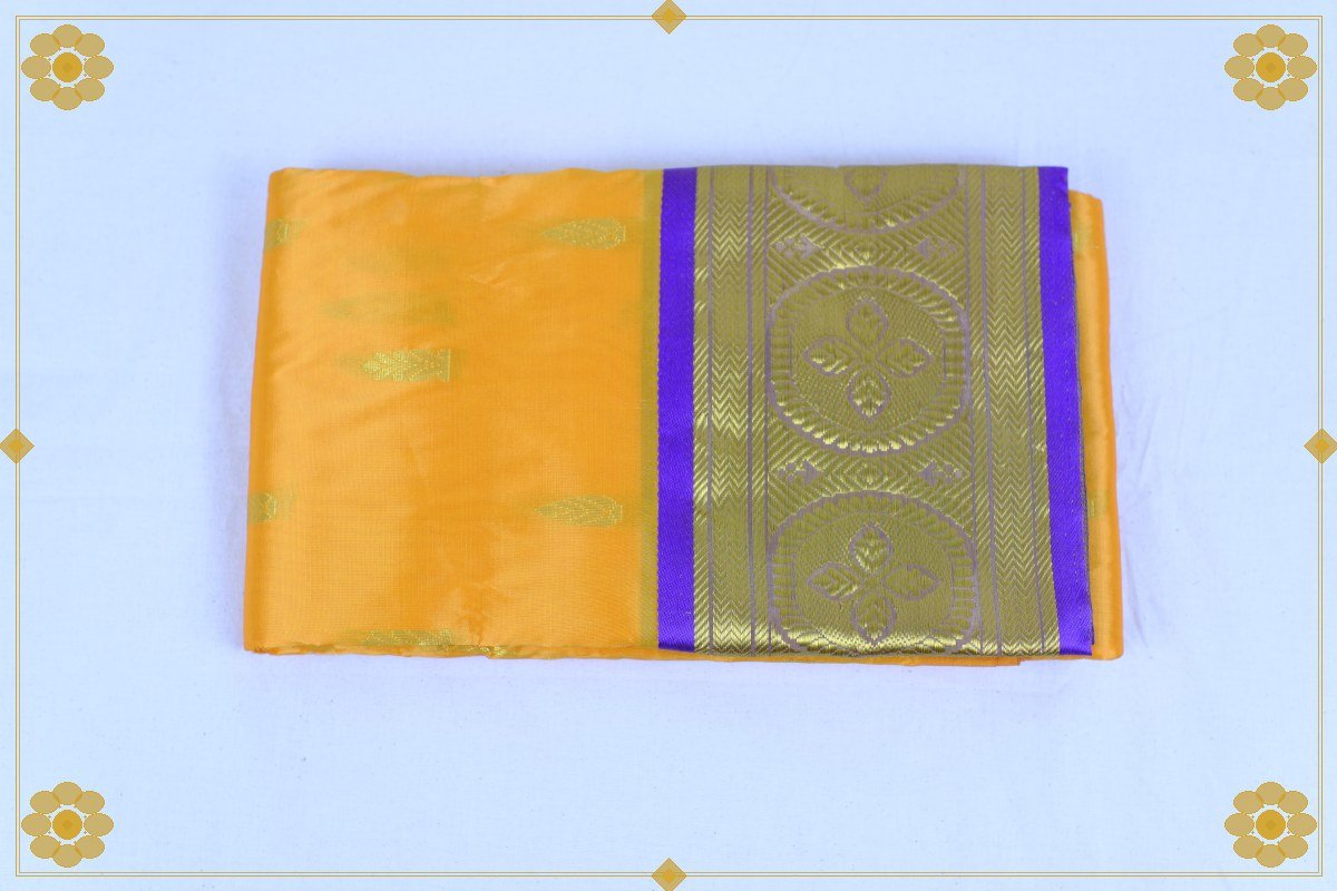 6 Gajam Single Side Saree