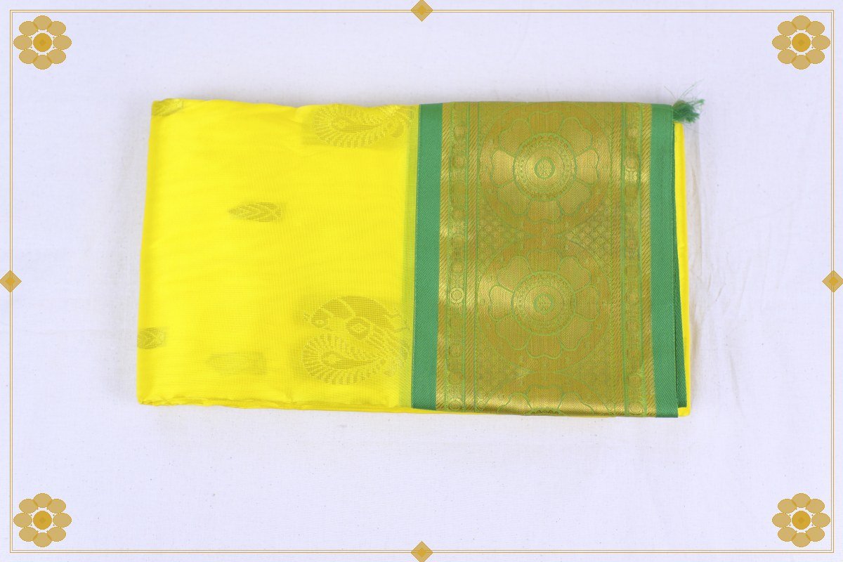 6 Gajam Single Side Saree