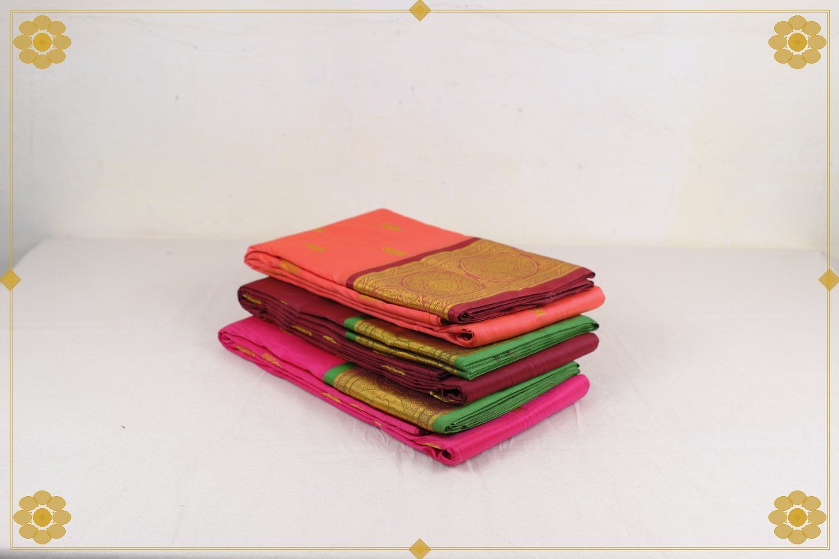 6 Gajam Mix Saree