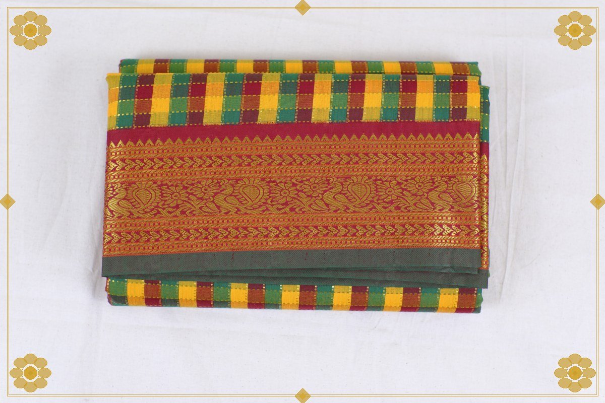 10 Gajam Mix Saree