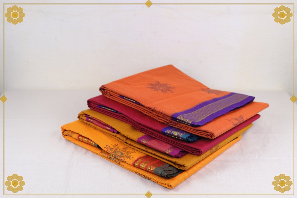 Sets Of 20 Mullam Mix Saree