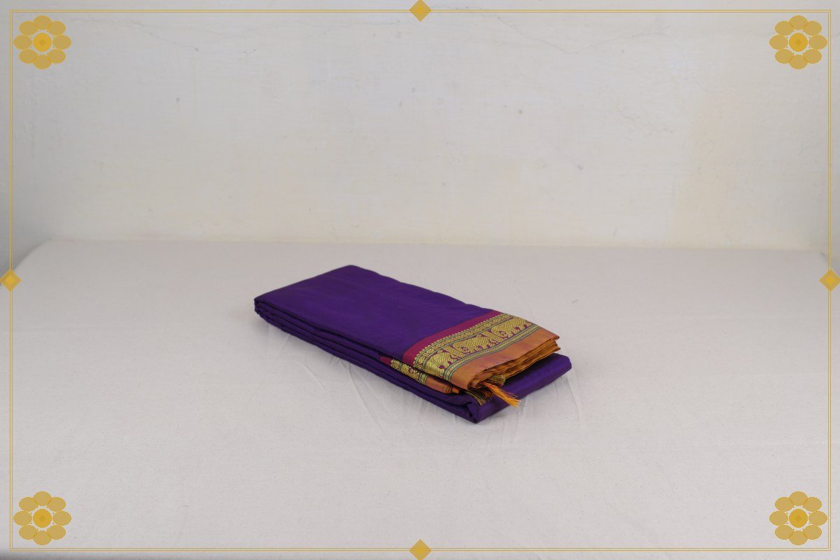 6 Gajam Arani Silk Saree