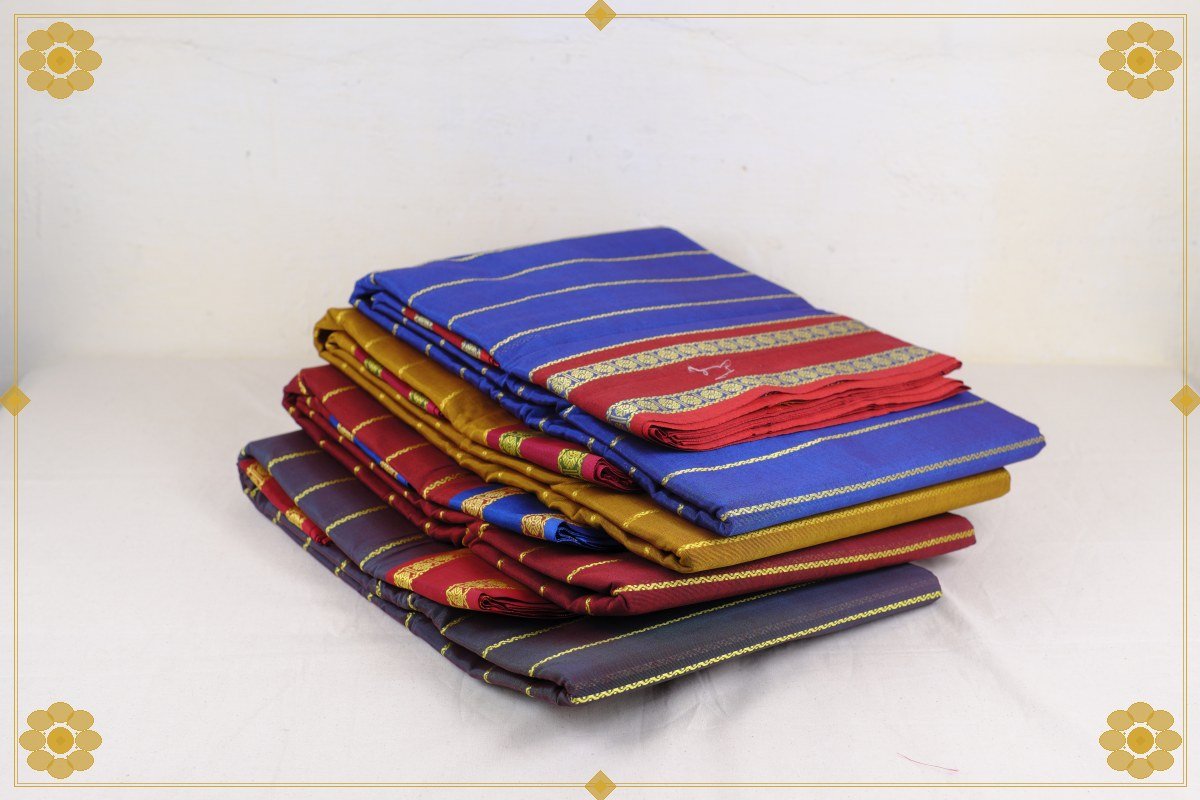 20 Mullam Cotton Saree
