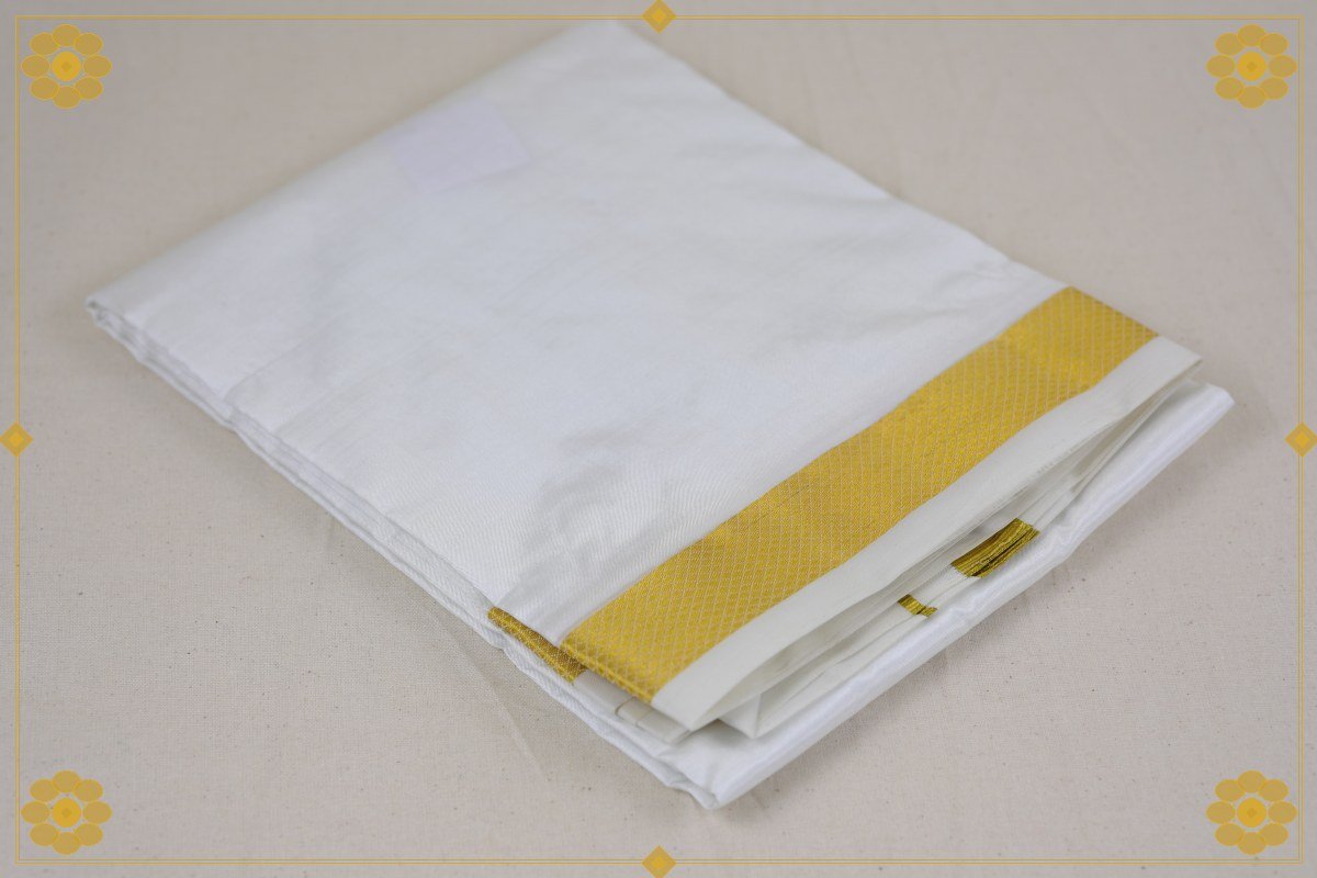 9x5 Pure Silk Dhothi